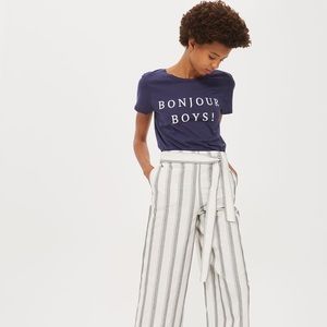 Fitted Tshirt topshop limited edition bonjour boys